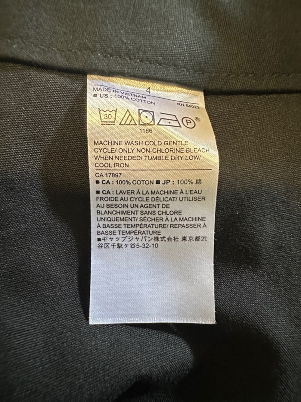 NWT Banana Republic Black
Organic Cotton Wide Leg
Foldover Pants 4 - Picture 10 of 13